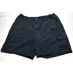 5.11 Tactical Navy Cargo Taclite Pro Pockets Zip Shorts Mens 40 73287 *READ